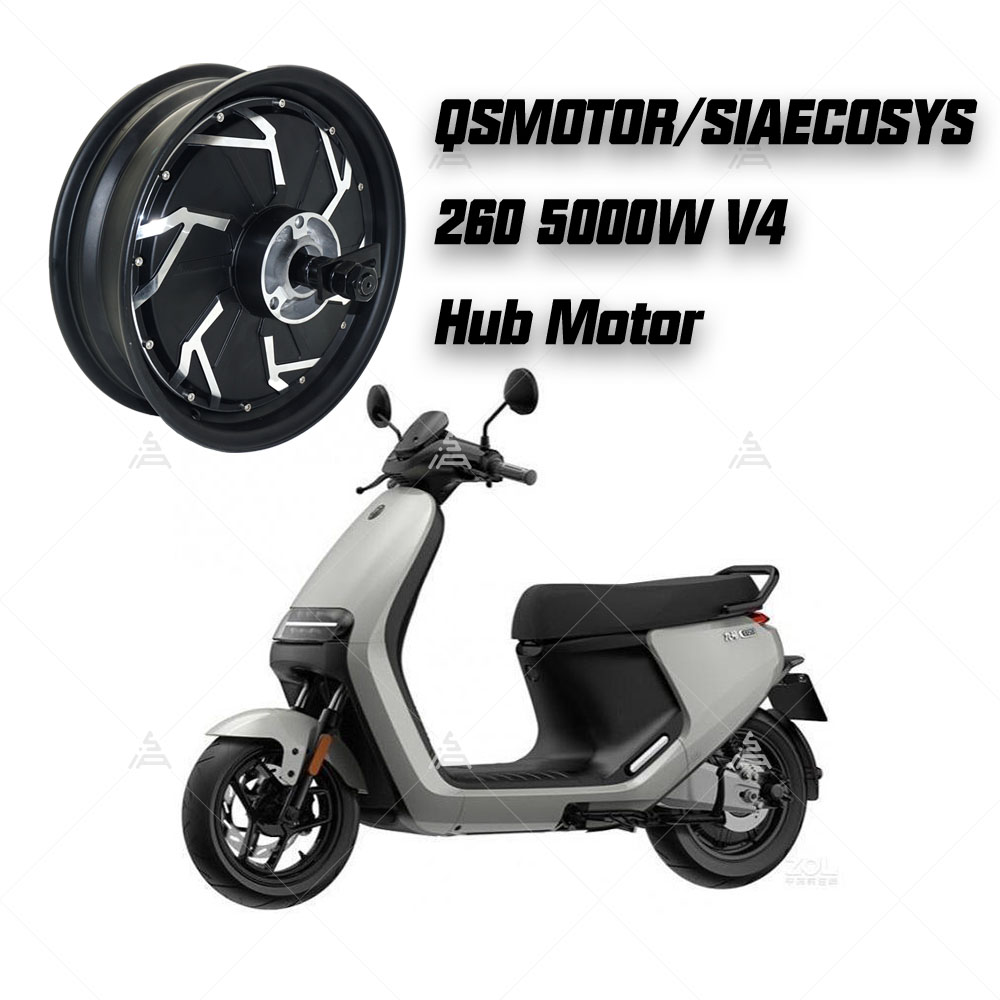 QSMOTOR QS260 V4 5000W 10000W  - Direct Drive Hub Motor 72V 5000W のレビューと価格